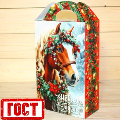 Сладкий новогодний подарок по ГОСТу в жестяной упаковке в Королеве